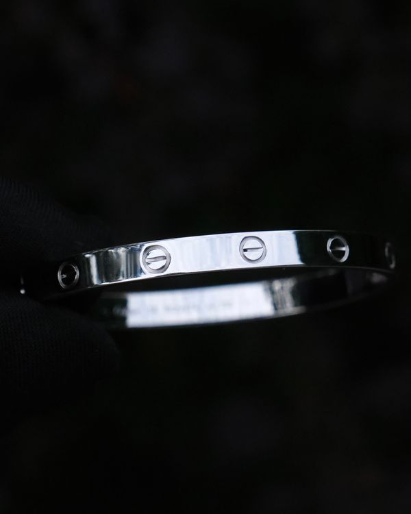 2022 Cartier Love Bracelet 18CM White Gold (CRB6067618)