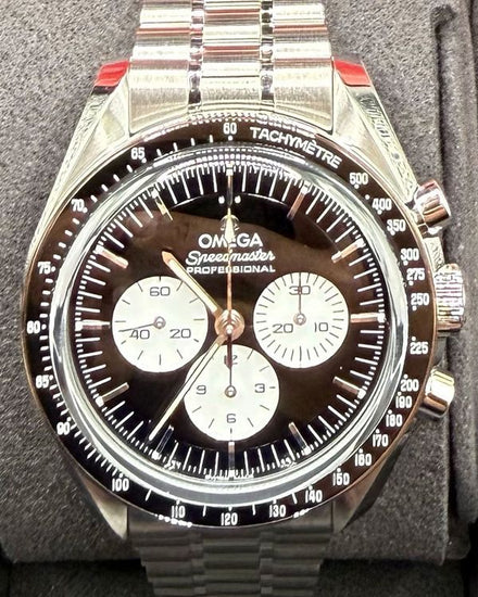 2026 Omega Speedmaster Professional Moonwatch 42MM Black Dial Steel Bracelet (310.30.42.50.01.004)