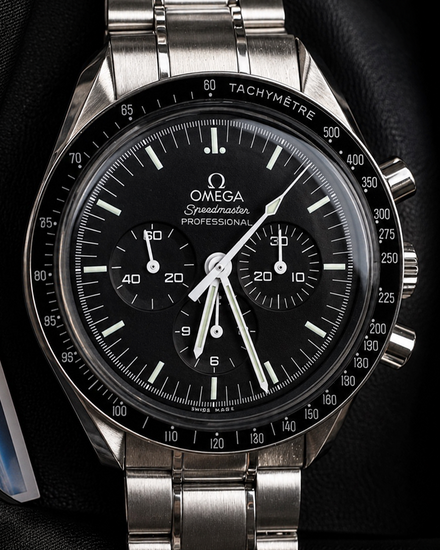 2017 Omega Speedmaster Professional Moonwatch 42MM Black Dial Steel Bracelet (311.30.42.30.01.005)