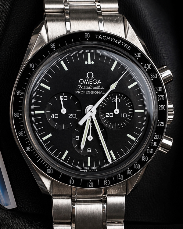 2017 Omega Speedmaster Professional Moonwatch 42MM Black Dial Steel Bracelet (311.30.42.30.01.005)