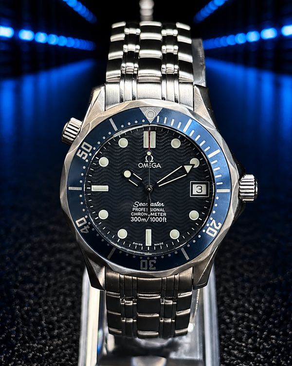 No Reserve - Omega Seamaster Diver 300M 36MM Blue Dial Steel Bracelet (2551.80.00)