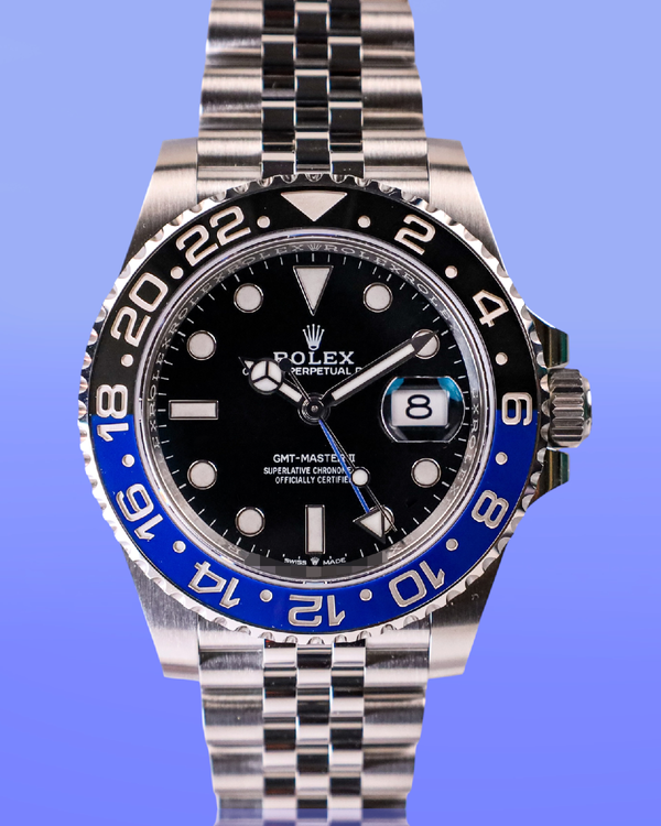 2026 Rolex GMT-Master II "Batgirl" 40MM Black Dial Jubilee Bracelet (126710BLNR)