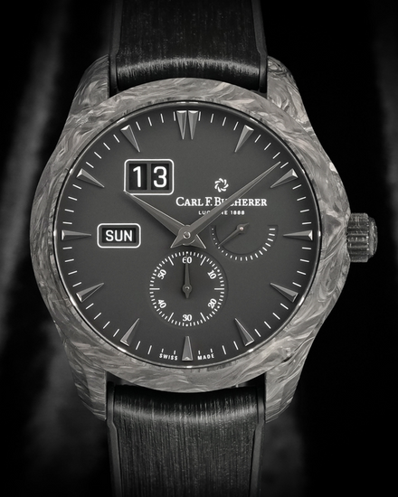 2026 Carl F. Bucherer Manero 41.6MM Black Dial Rubber Strap (00.10926.16.33.01)