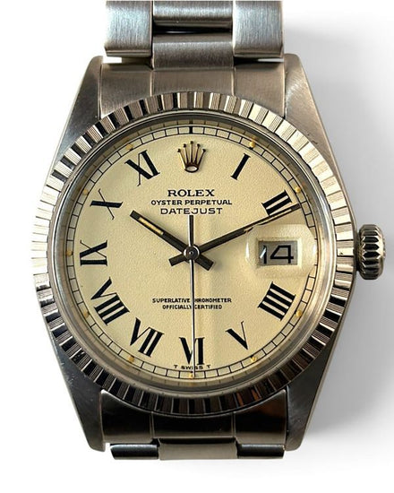 Rolex Datejust 36MM Champagne Dial Oyster Bracelet (1603)