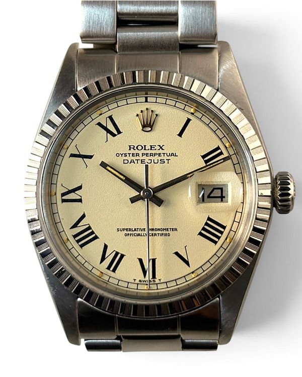 Rolex Datejust 36MM Champagne Dial Oyster Bracelet (1603)