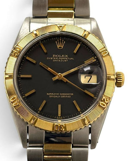 Rolex Datejust Turn-O-Graph 36MM Grey Dial Two-Tone Jubilee Bracelet (1625)