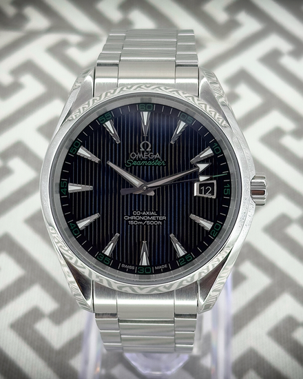 2020 Omega Seamaster Aqua Terra 150M "Golf Edition" 41.5MM Black Dial Steel Bracelet (231.10.42.21.01.001)
