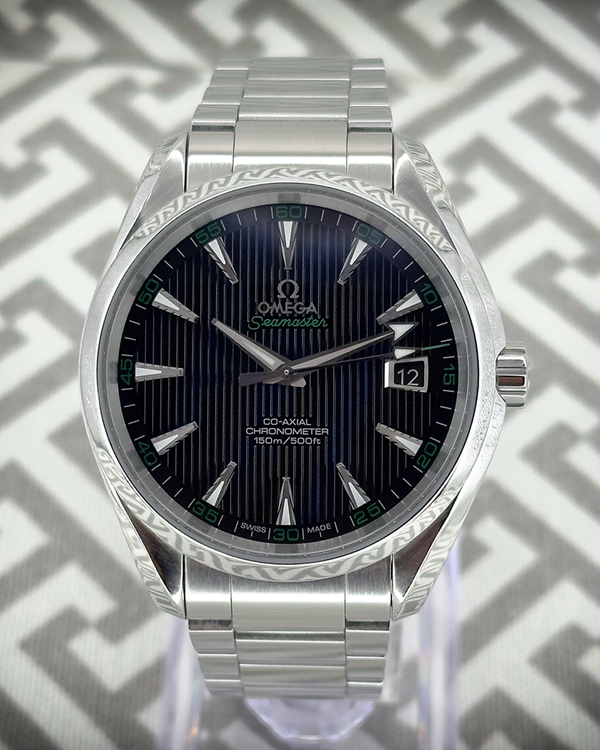 2020 Omega Seamaster Aqua Terra 150M "Golf Edition" 41.5MM Black Dial Steel Bracelet (231.10.42.21.01.001)