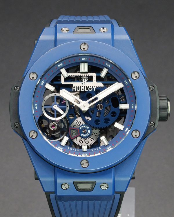 No Reserve - 2020 Hublot Big Bang Meca-10 45MM Skeleton Dial Rubber Strap (414.EX.5123.RX)