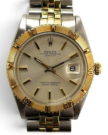 Rolex Datejust Turn-O-Graph 36MM Champagne Dial Two-Tone Jubilee Bracelet (1625)