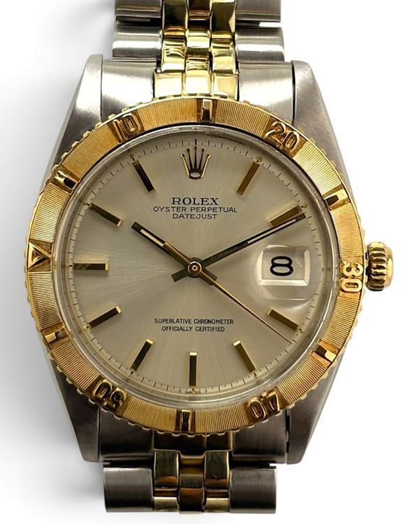 Rolex Datejust Turn-O-Graph 36MM Champagne Dial Two-Tone Jubilee Bracelet (1625)