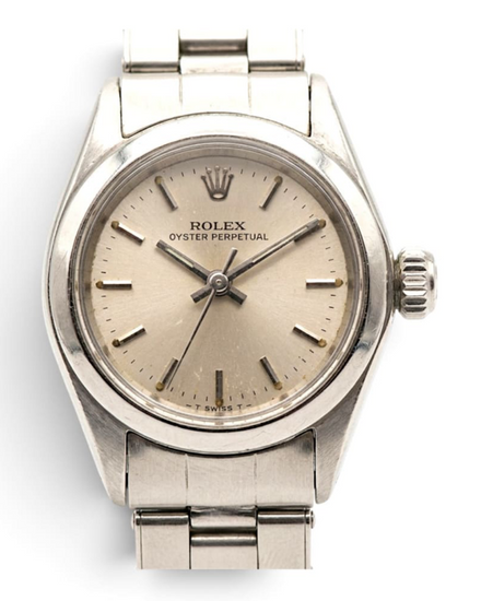 Rolex Oyster Perpetual 26MM Silver Dial Oyster Bracelet (6618)