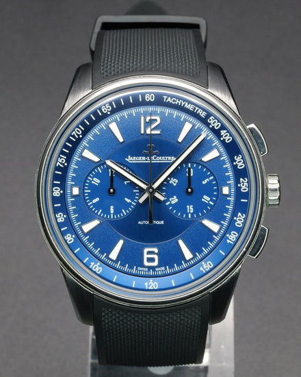 No Reserve - 2023 Jaeger-LeCoultre Polaris 42MM Blue Dial Rubber Strap (Q9028480)