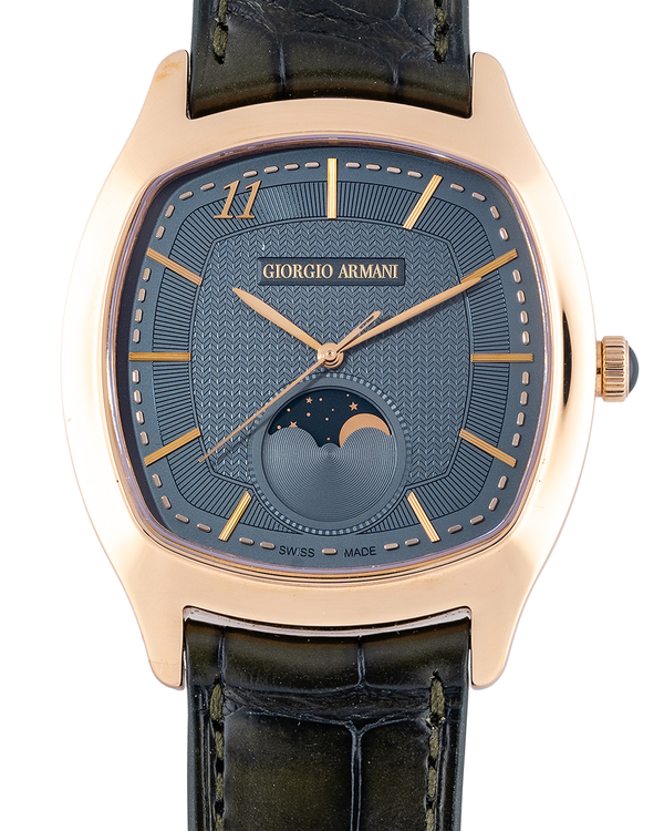2024 Parmigiani Fleurier Tonda L.E. 39.5MM Grey Dial Leather Strap (Giorgio Armani 11)