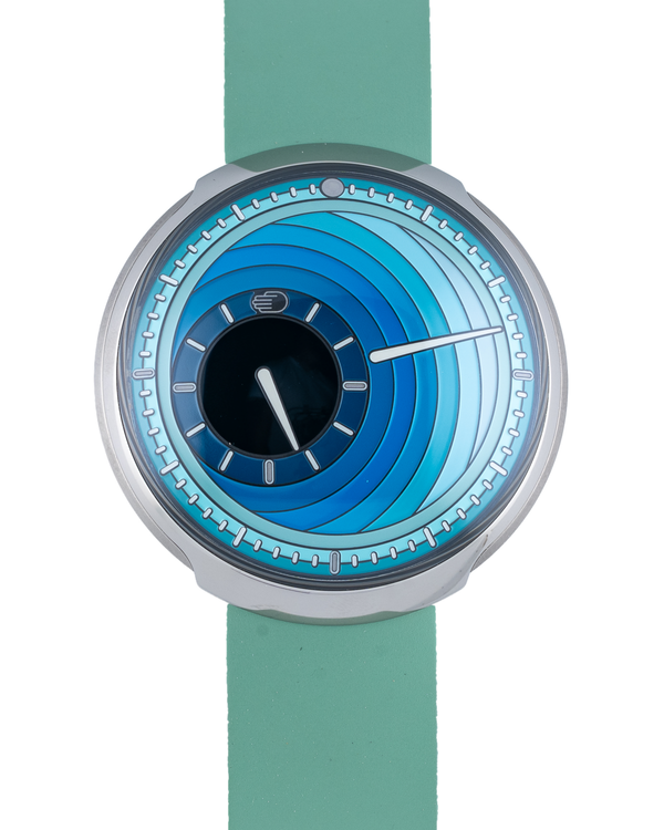 2015 Ressence Type 1 Slim 43MM Turquoise Dial Rubber Strap (Type 8DE)