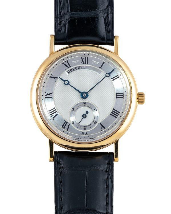Breguet Classique 32.5MM Silver Dial Leather Strap (3290)