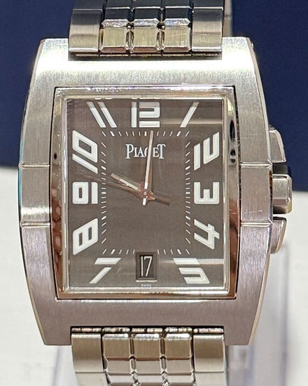 Piaget Upstream 33MM Grey Dial Steel Bracelet (27050)