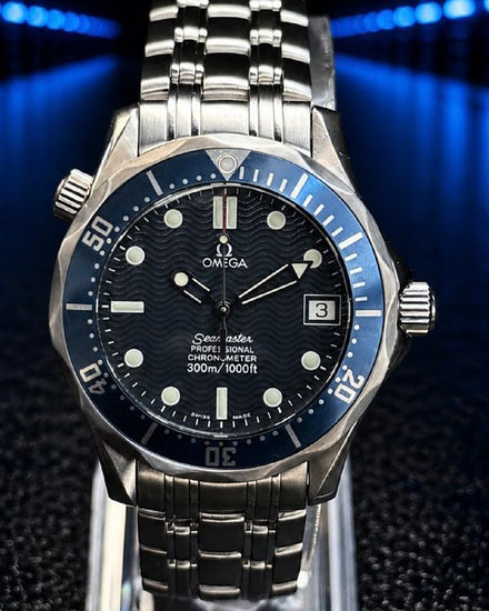 No Reserve - Omega Seamaster Diver 300M 36MM Blue Dial Steel Bracelet (2551.80.00)