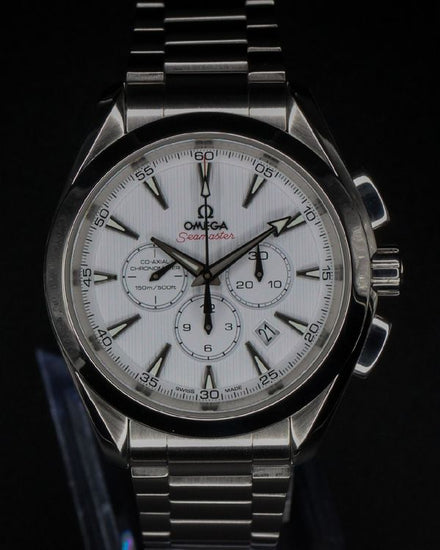 No Reserve - 2023 Omega Seamaster Aqua Terra 44MM White Dial Steel Bracelet (231.10.44.50.04.001)