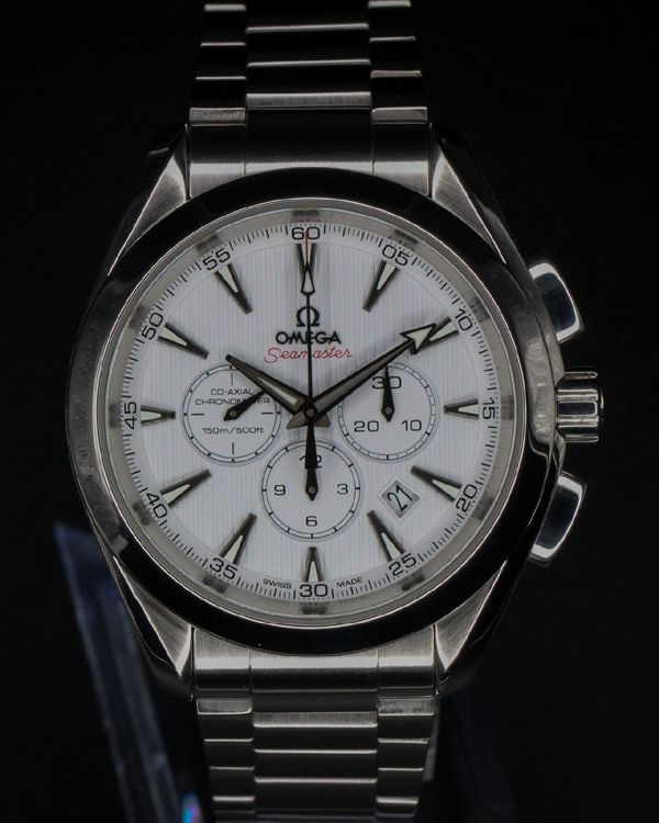 No Reserve - 2023 Omega Seamaster Aqua Terra 44MM White Dial Steel Bracelet (231.10.44.50.04.001)