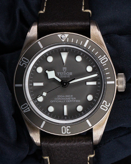 No Reserve - 2024 Tudor Black Bay 58' 39MM Grey Dial Leather Strap (79010SG)