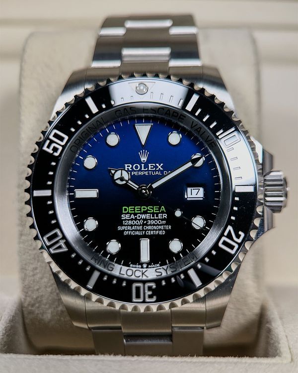 No Reserve - 2022 Rolex Sea-Dweller Deepsea "James Cameron" 44MM Black Dial Oyster Bracelet (126660)
