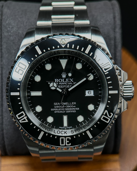 No Reserve - 2010 Rolex Sea-Dweller Deepsea 44MM Black Dial Oyster Bracelet (116660)
