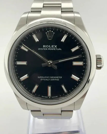 No Reserve - 2025 Rolex Oyster Perpetual 31MM Black Dial Oyster Bracelet (227200)
