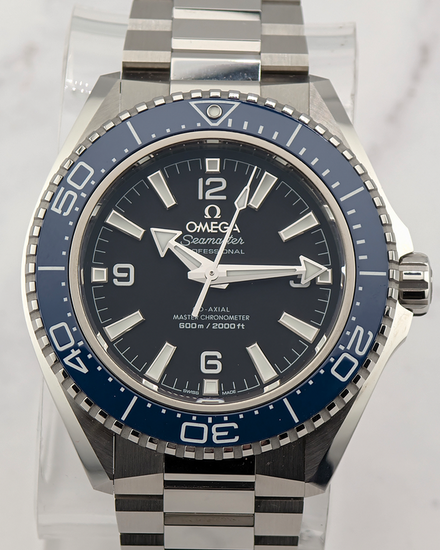 No Reserve - 2025 Omega Seamaster Planet Ocean 600M 42MM Black Dial Steel Bracelet (217.30.42.21.01.002)