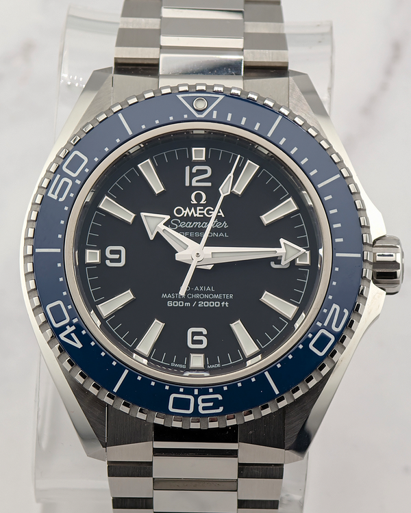No Reserve - 2025 Omega Seamaster Planet Ocean 600M 42MM Black Dial Steel Bracelet (217.30.42.21.01.002)