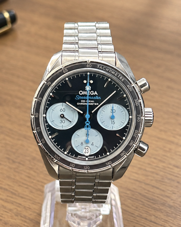 No Reserve - 2024 Omega Speedmaster "Orbis" S.E. 38MM Blue Dial Steel Bracelet (324.30.38.50.03.002)
