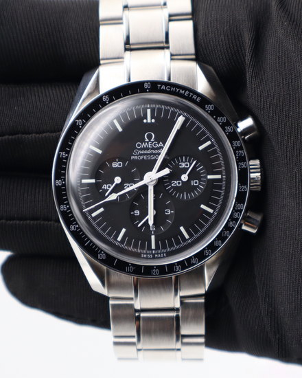 2020 Omega Speedmaster Professional Moonwatch 42MM Black Dial Steel Bracelet (311.30.42.30.01.005)
