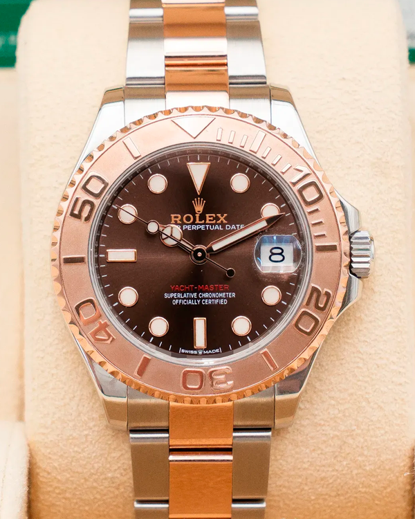 Rolex Yacht-Master 37MM Chocolate Dial Two-Tone Bracelet (268621)