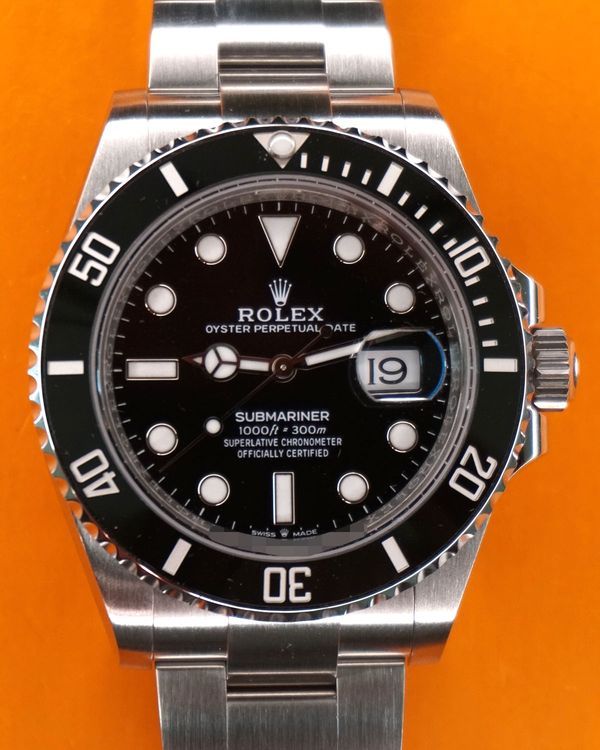 2025 Rolex Submariner Date 41MM Black Dial Oyster Bracelet (126610LN)