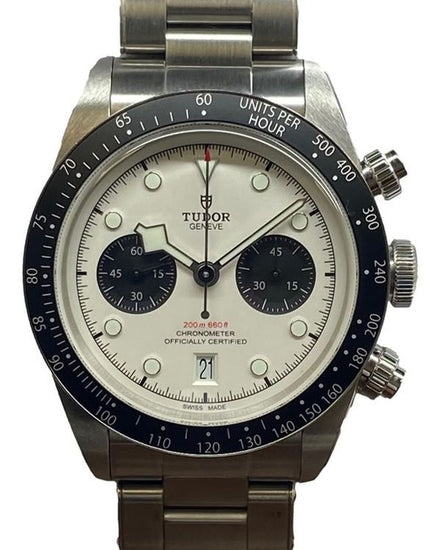 2023 Tudor Black Bay Chrono "Panda" 41MM White Dial Steel Bracelet (79360N)