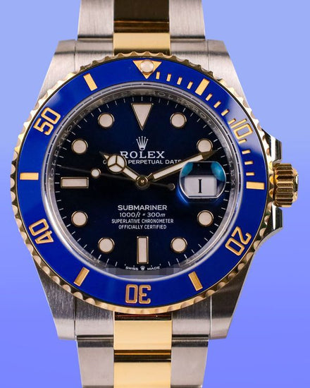 2026 Rolex Submariner Date "Bluesy" 41MM Blue Dial Two-Tone Oyster Bracelet (126613LB)