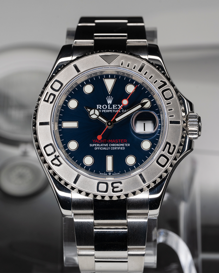 2022 Rolex Yacht-Master 40MM Blue Dial Oyster Bracelet (126622)
