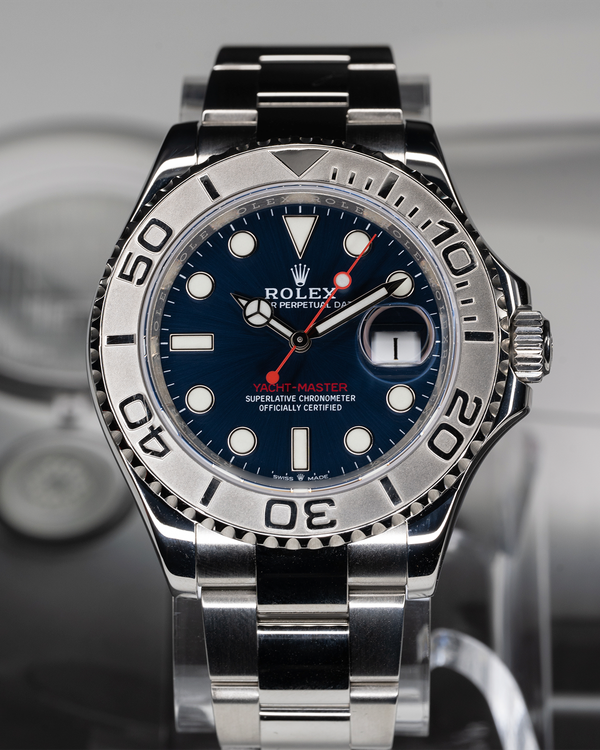2022 Rolex Yacht-Master 40MM Blue Dial Oyster Bracelet (126622)