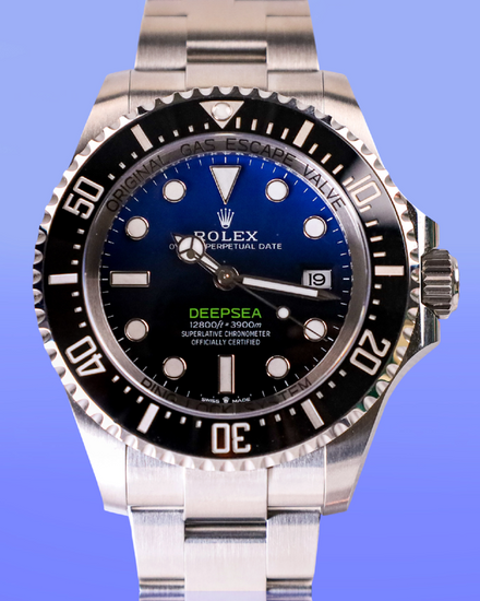 2026 Rolex Sea-Dweller Deepsea "James Cameron" 44MM Blue Dial Oyster Bracelet (136660)