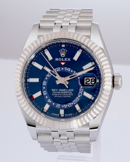2026 Rolex Sky-Dweller 42MM Blue Dial Jubilee Bracelet (336934)