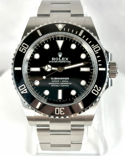 2026 Rolex Submariner No-Date 41MM Black Dial Oyster Bracelet (124060)