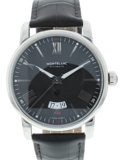 Montblanc 4810 Date 42MM Black Dial Leather Strap (115122)
