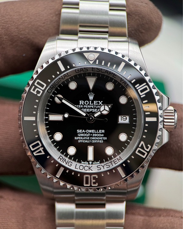 Rolex Sea-Dweller Deepsea 44MM Black Dial Oyster Bracelet (136660)