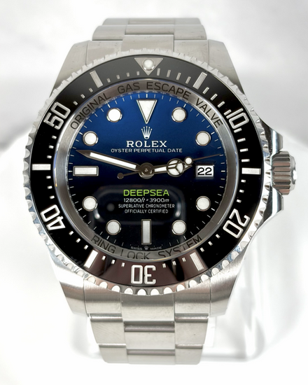 2025 Rolex Sea-Dweller Deepsea "James Cameron" 44MM Blue Dial Oyster Bracelet (136660)