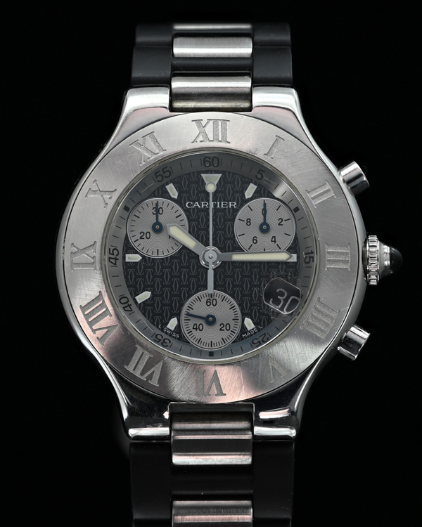 Cartier 21 Chronoscaph (2424)