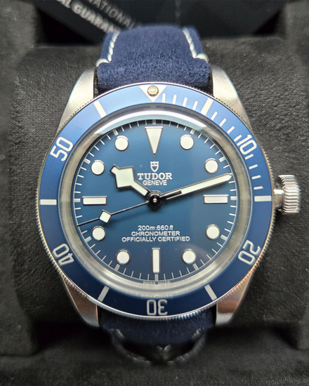 2026 Tudor Black Bay 58 39MM Blue Dial Leather Strap (79030B)