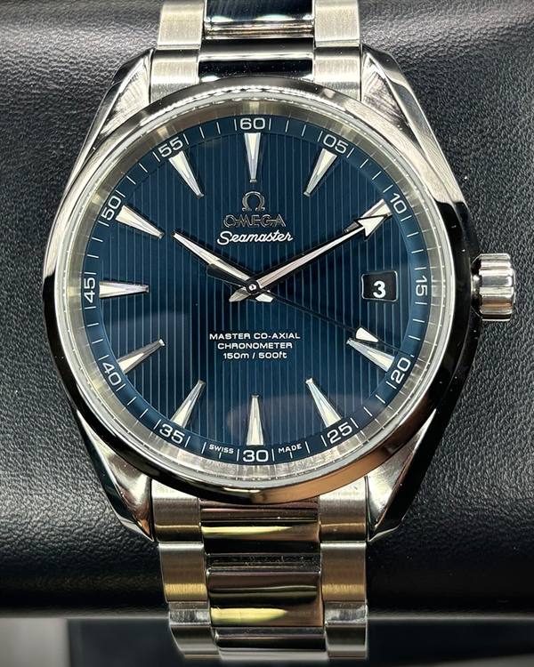 2016 Omega Seamaster Aqua Terra 150M 41.5MM Blue Dial Steel Bracelet (231.10.42.21.03.003)