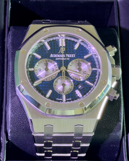 2021 Audemars Piguet Royal Oak 41MM Blue Dial Steel Bracelet (26331ST.OO.1220ST.01)