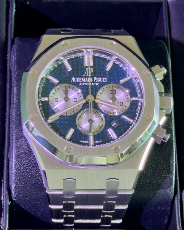 2021 Audemars Piguet Royal Oak 41MM Blue Dial Steel Bracelet (26331ST.OO.1220ST.01)