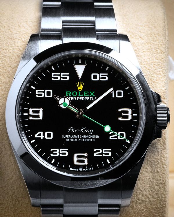 2023 Rolex Air-King 40MM Black Dial Oyster Bracelet (126900)